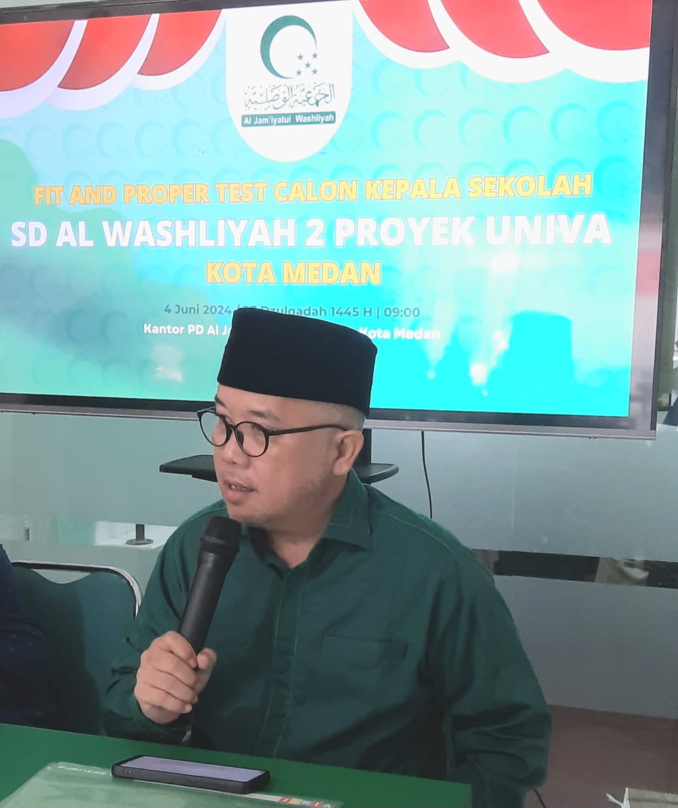 H. Abdul Hafiz Harahap : Sekolah Al Washliyah Butuh Pemimpin Berintegritas