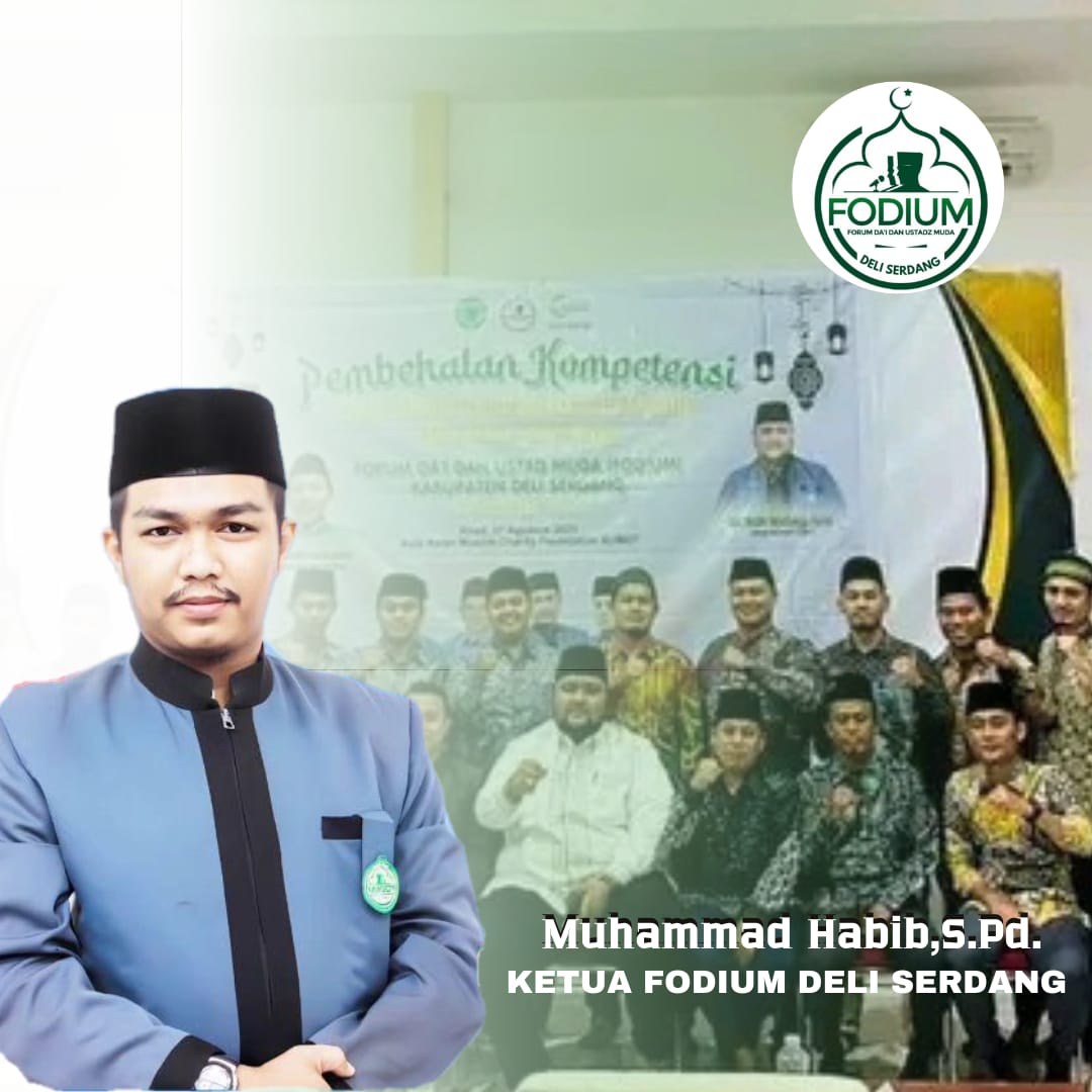 Ketua FODIUM Deli Serdang Ajak Dai Jaga Kerukunan & Persatuan Jelang Pilkada Serentak