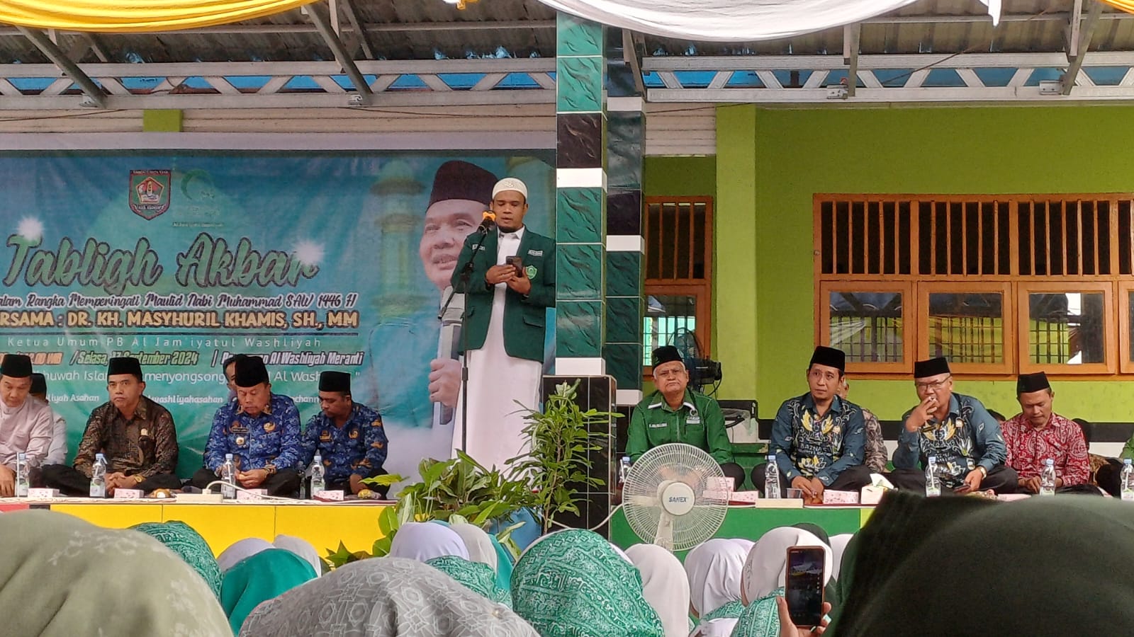 Al Washliyah Laksanakan Tabligh Akbar di Asahan: 1.500 Jamaah Ikuti Tausyiah dan Santunan Anak Yatim