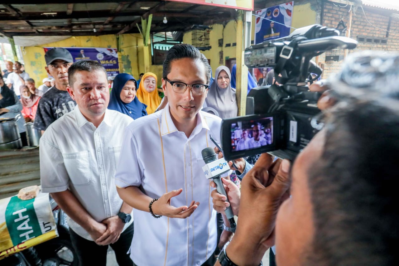 Calon Walikota Medan, Rico Waas Serap Aspirasi Ratusan Masyarakat di TST Ayang