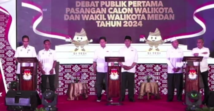 Debat Pilkada Medan: Ridha-Rani Soroti Kota yang Terlupakan, Kandidat Lain Tawarkan Solusi Pembangunan