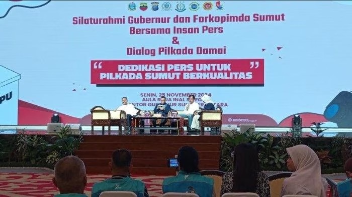 Pj Gubernur Sumut: Media Peran Penting Ciptakan Rasa Aman dalam Pilkada