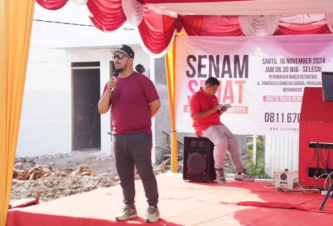 Pengembang Perumahan Subsidi, Sedaya Property, Sukses Adakan Senam Sehat Ajak Warga Hidup Sehat Bersama